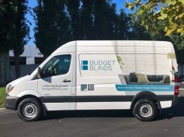 budget blinds install van