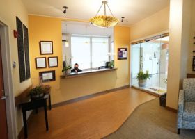 Medical Arts Building reception desk