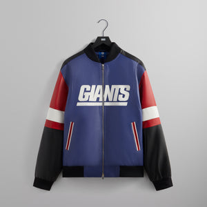Kith for the NFL: Giants Leather Jacket