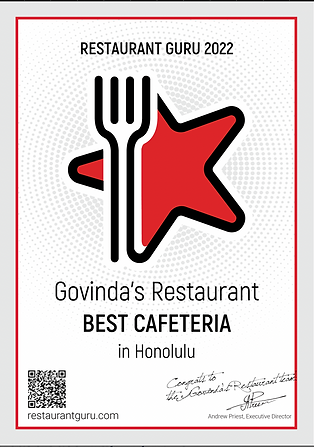 vegetarian restaurants in honolulu Govinda's Restaurant