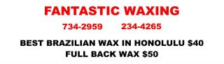 eyebrow waxing honolulu Fantastic Waxing
