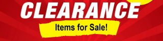 Clearance Items for Sale