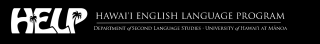 language classes honolulu Hawaiʻi English Language Program