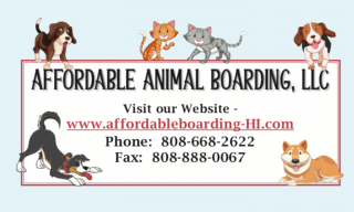 dog boarding kennels in honolulu Affordable Pet Boarding LLC